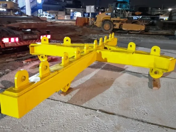 Montagem de Estroncamento das estações da linha 4